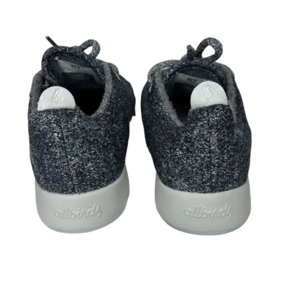 Allbirds Wool Runners Women’s Dark Gray Merino Lightweight Sneakers Size 7
